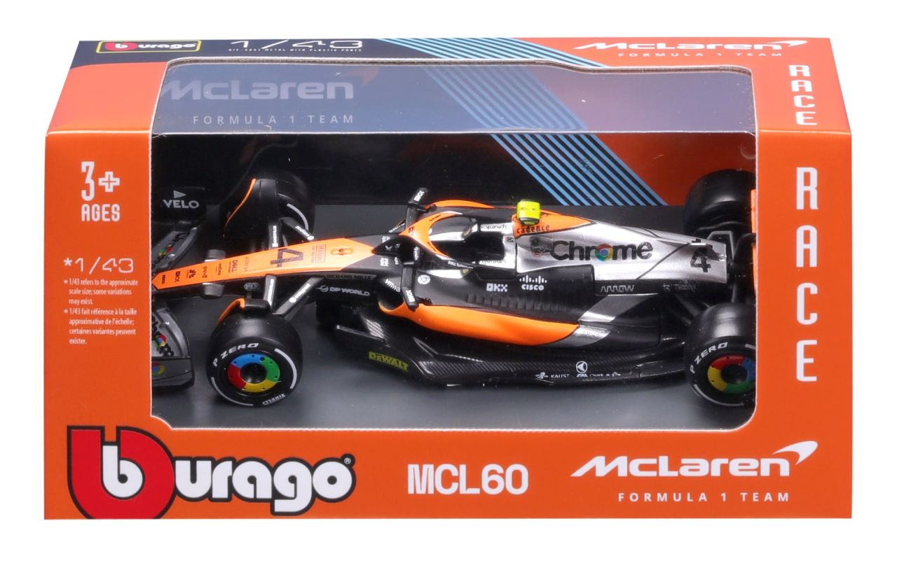 McLaren F1 Team MCL60 1/43 Norris 2023 ohne Helm