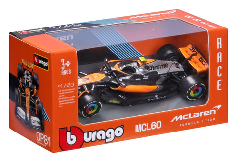 McLaren F1 Team MCL60 1/43 Norris 2023 ohne Helm