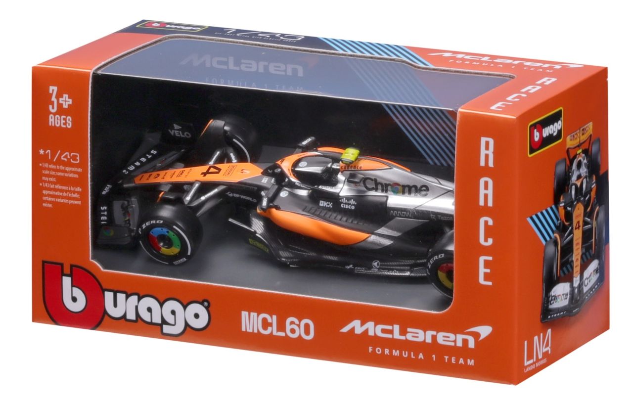 McLaren F1 Team MCL60 1/43 Norris 2023 ohne Helm