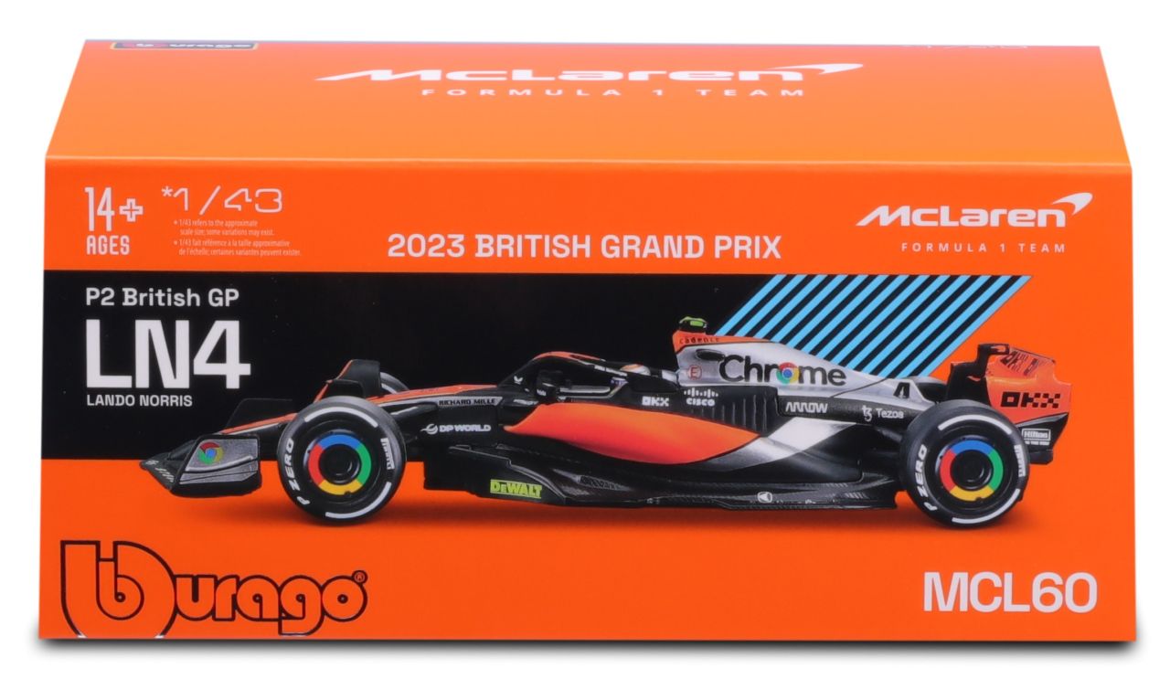 McLaren F1 Team MCL60 1/43 Norris 2023