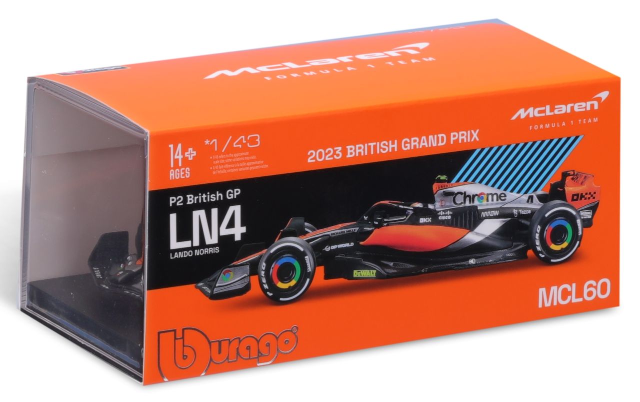 McLaren F1 Team MCL60 1/43 Norris 2023