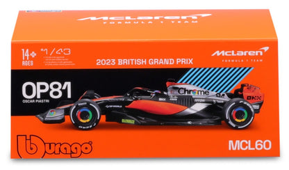 McLaren F1 Team MCL60 1/43 Piastri 2023