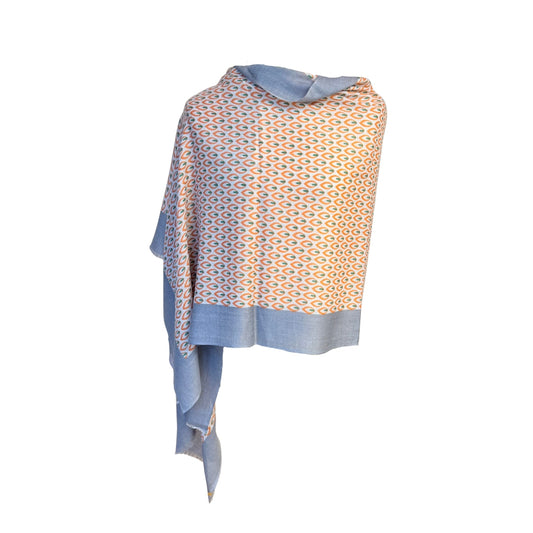 AISHITERU - Elowen Printed Cashmere Shawl - Gentle Rhythm ✨🧣