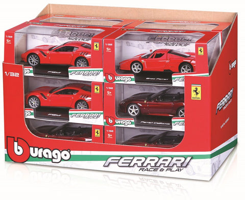 Ferrari R&P 1/32 im 12er-Display assortiert