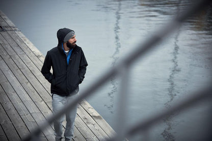 Moderne Jacke für Herren aus Wind- und Wasserdichtem Material - Craft
