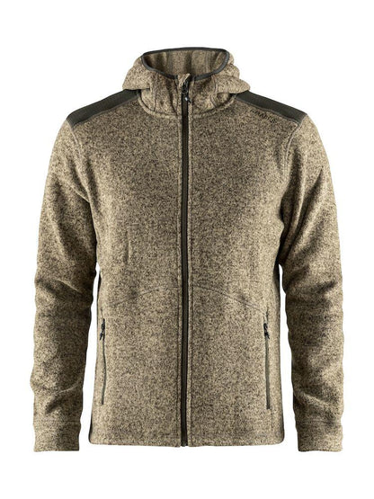 Kuschelige Wolljacke mit Kapuze für Herren - Craft