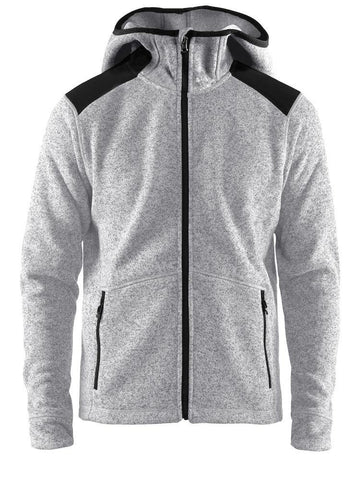 Kuschelige Wolljacke mit Kapuze für Herren - Craft