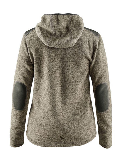 Kuschelige Wolljacke mit Kapuze für Damen - Craft