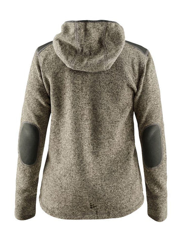 Kuschelige Wolljacke mit Kapuze für Damen - Craft