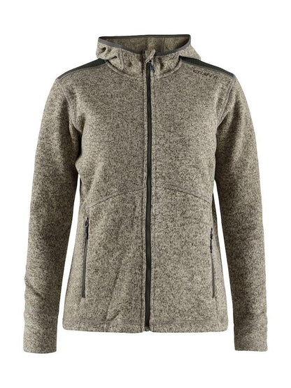 Kuschelige Wolljacke mit Kapuze für Damen - Craft