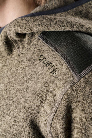 Kuschelige Wolljacke mit Kapuze für Damen - Craft