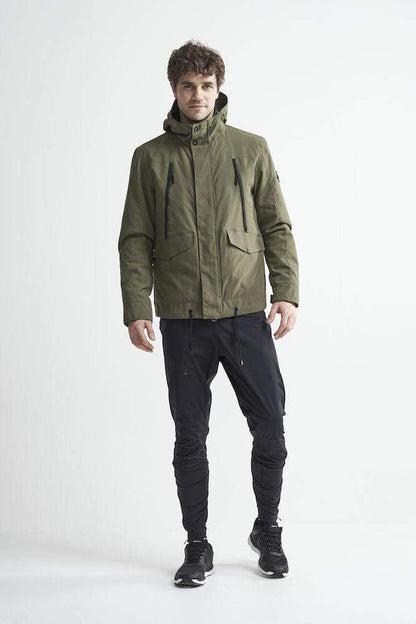 Wattierte 3 IN 1 Shell Jacke - Warme Herren Winterjacke