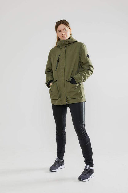 Wattierte 3 IN 1 Shell Jacke - Warme Damen Winterjacke
