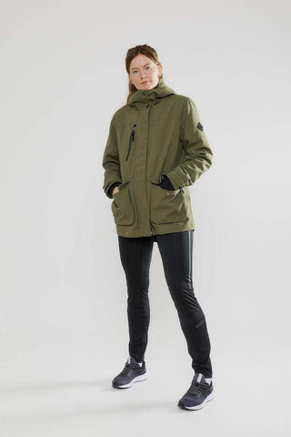 Wattierte 3 IN 1 Shell Jacke - Warme Damen Winterjacke