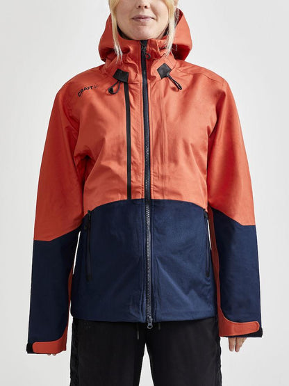 3-Lagige Jacke für Damen komplett Wasser- und Winddicht - Craft