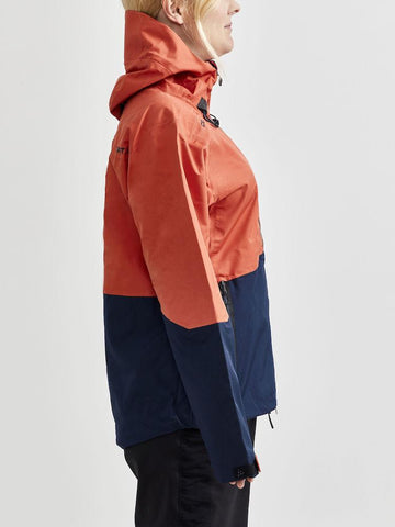 3-Lagige Jacke für Damen komplett Wasser- und Winddicht - Craft