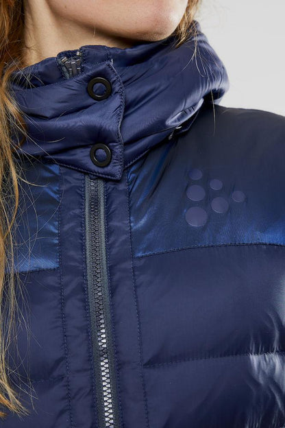 Warme Daunenjacke mit Kapuze - Damen - Craft