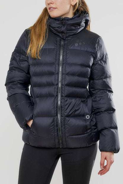 Warme Daunenjacke mit Kapuze - Damen - Craft