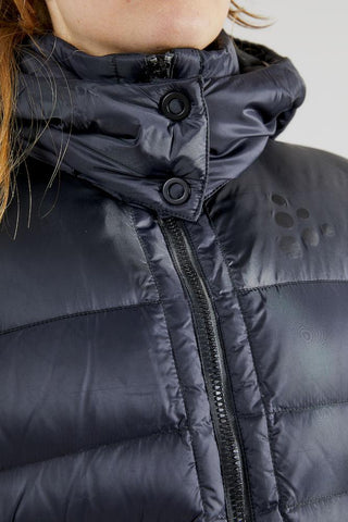 Warme Daunenjacke mit Kapuze - Damen - Craft