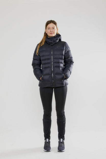 Warme Daunenjacke mit Kapuze - Damen - Craft