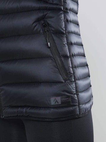 Warme Daunen Weste / Gilet für Damen - Warm gefüttert