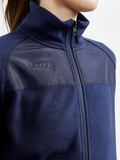 Sportliche Outdoor Fleece Jacke für Damen - Craft Explore Fleece Mid