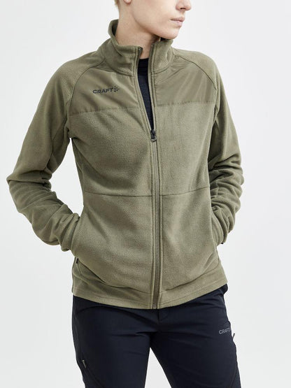 Sportliche Outdoor Fleece Jacke für Damen - Craft Explore Fleece Mid
