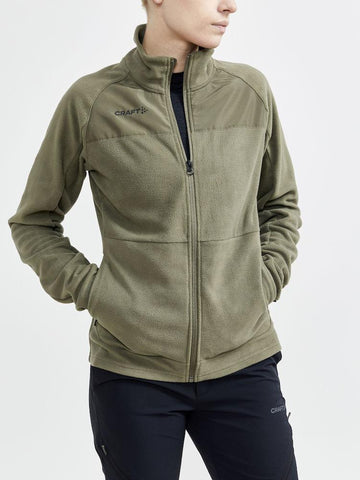 Sportliche Outdoor Fleece Jacke für Damen - Craft Explore Fleece Mid