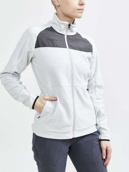 Sportliche Outdoor Fleece Jacke für Damen - Craft Explore Fleece Mid