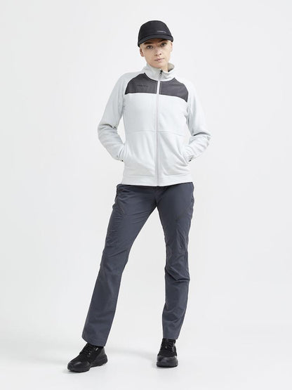 Sportliche Outdoor Fleece Jacke für Damen - Craft Explore Fleece Mid