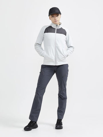 Sportliche Outdoor Fleece Jacke für Damen - Craft Explore Fleece Mid