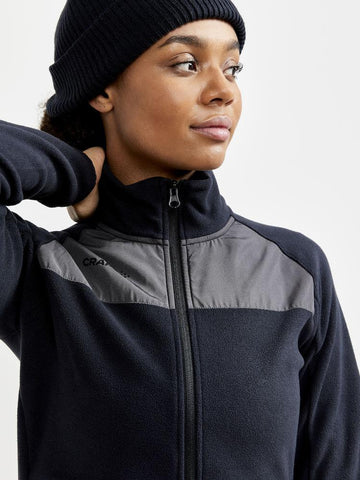 Sportliche Outdoor Fleece Jacke für Damen - Craft Explore Fleece Mid