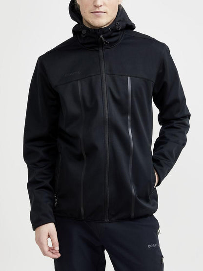 Sportliche Softshell Jacke mit Kapuze für Herren - Craft Explore Soft Shell JKT