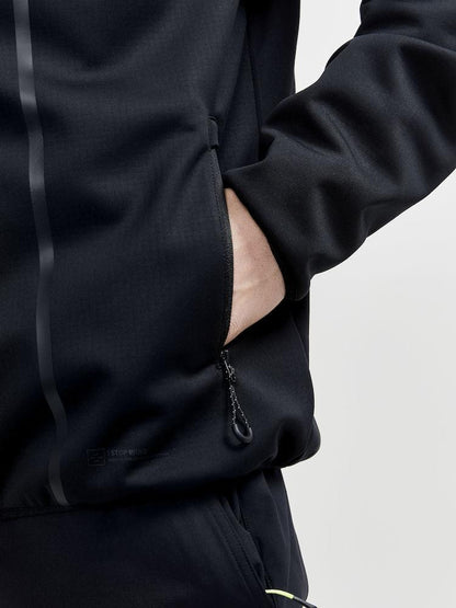 Sportliche Softshell Jacke mit Kapuze für Herren - Craft Explore Soft Shell JKT