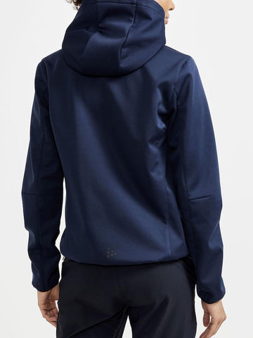 Winddichte Softshelljacke mit Kapuze für Damen - Craft Explore Softshell