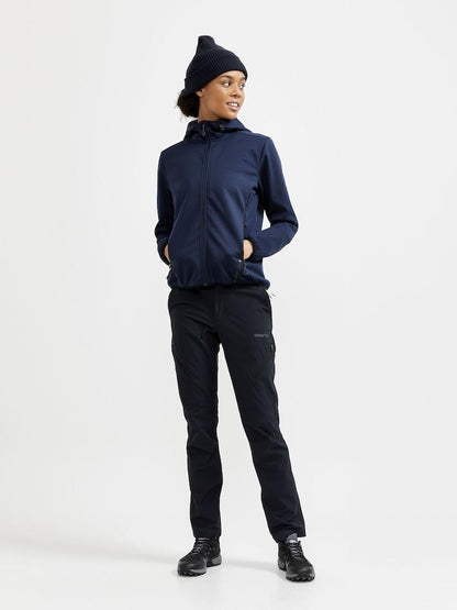 Winddichte Softshelljacke mit Kapuze für Damen - Craft Explore Softshell