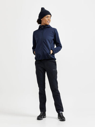 Winddichte Softshelljacke mit Kapuze für Damen - Craft Explore Softshell