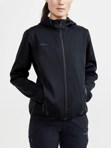 Winddichte Softshelljacke mit Kapuze für Damen - Craft Explore Softshell