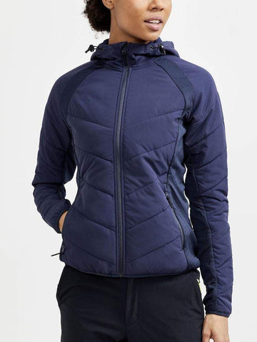 Leichte wattierte Jacke für Damen - Craft ADV Explore Hybrid JKT
