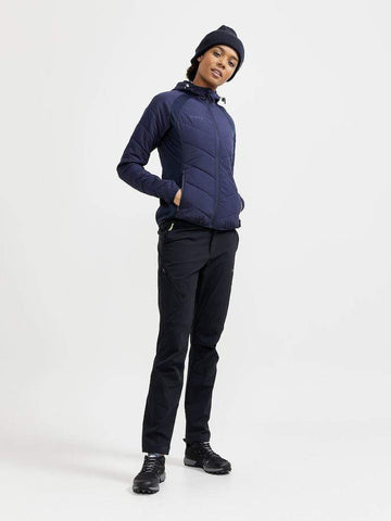 Leichte wattierte Jacke für Damen - Craft ADV Explore Hybrid JKT
