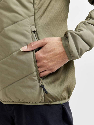 Leichte wattierte Jacke für Damen - Craft ADV Explore Hybrid JKT