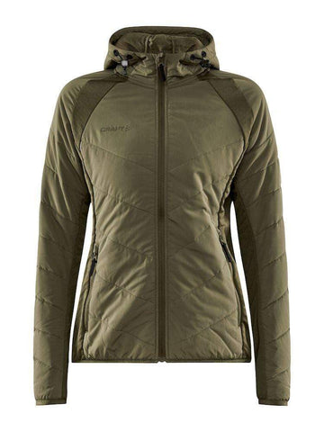 Leichte wattierte Jacke für Damen - Craft ADV Explore Hybrid JKT