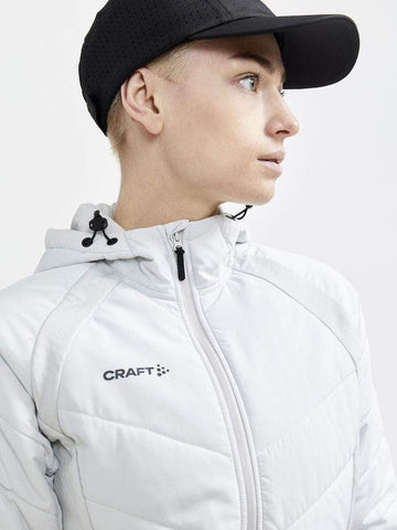 Leichte wattierte Jacke für Damen - Craft ADV Explore Hybrid JKT