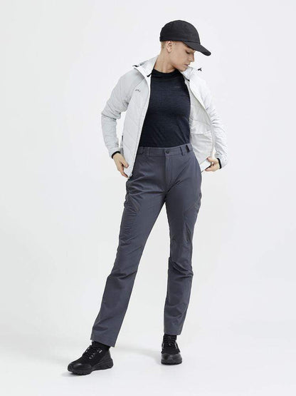 Leichte wattierte Jacke für Damen - Craft ADV Explore Hybrid JKT