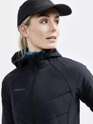 Leichte wattierte Jacke für Damen - Craft ADV Explore Hybrid JKT