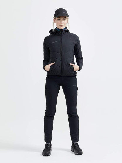 Leichte wattierte Jacke für Damen - Craft ADV Explore Hybrid JKT