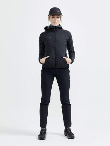 Leichte wattierte Jacke für Damen - Craft ADV Explore Hybrid JKT