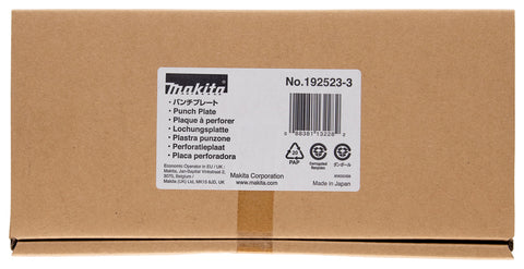 
          Locherplatte 115 x 280 mm
          192523-3
        