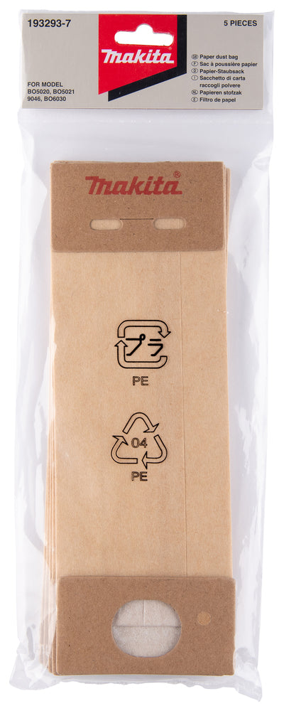 
          5 Stk. Papierstaubsäcke (lang)
          193293-7
        