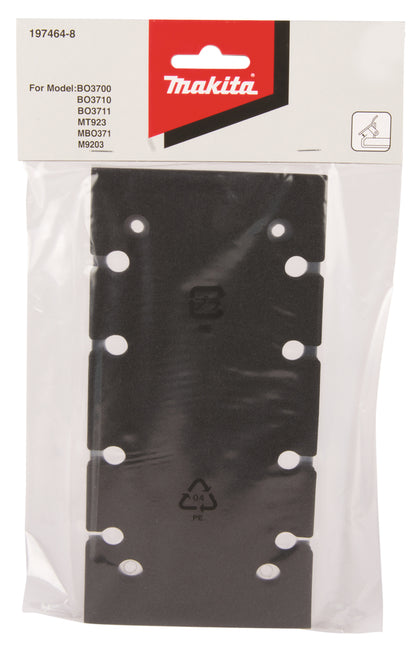 
          Grundplatte ohne Klett für Schleifpapier 93 x 230 mm
          197464-8
        